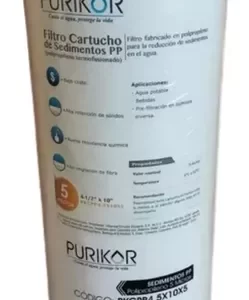 Filtro Para Porta Cartucho Polipropileno 1 Etapa Sedimentos